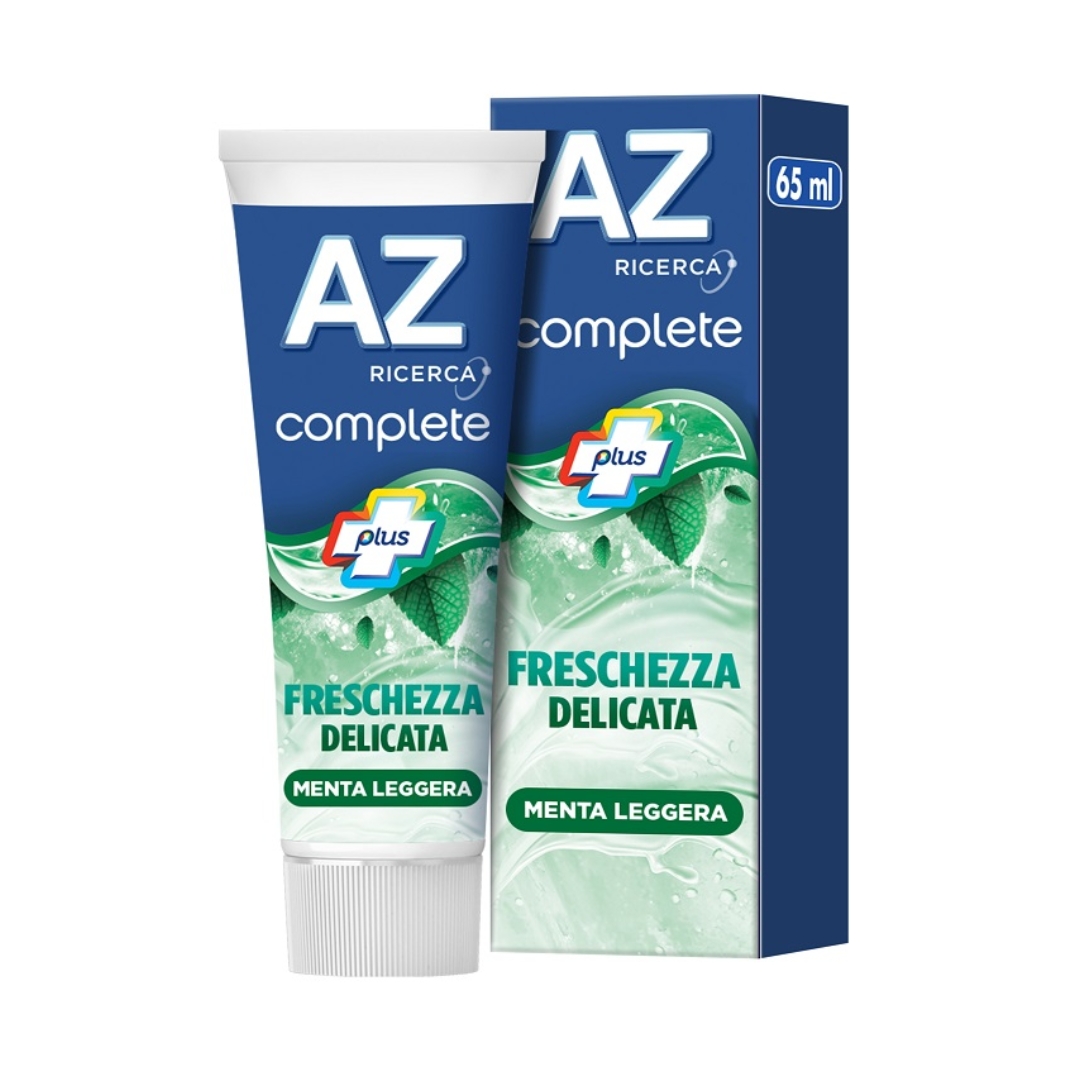 Az Complete Plus Dentifricio Freschezza Delicata Menta Leggera 65ml