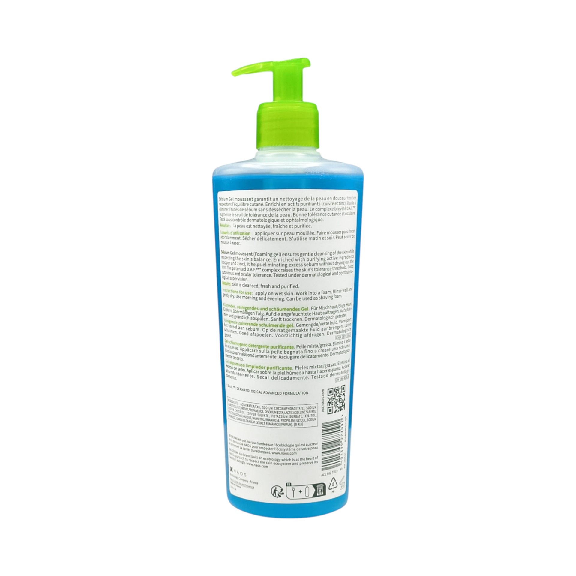image - 922540455 - SEBIUM GEL MOUSSANT 500 ML - 7890619_5.jpg