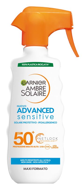 Garnier Advanced Sensitive per Adulti SPF 50+ 300ml