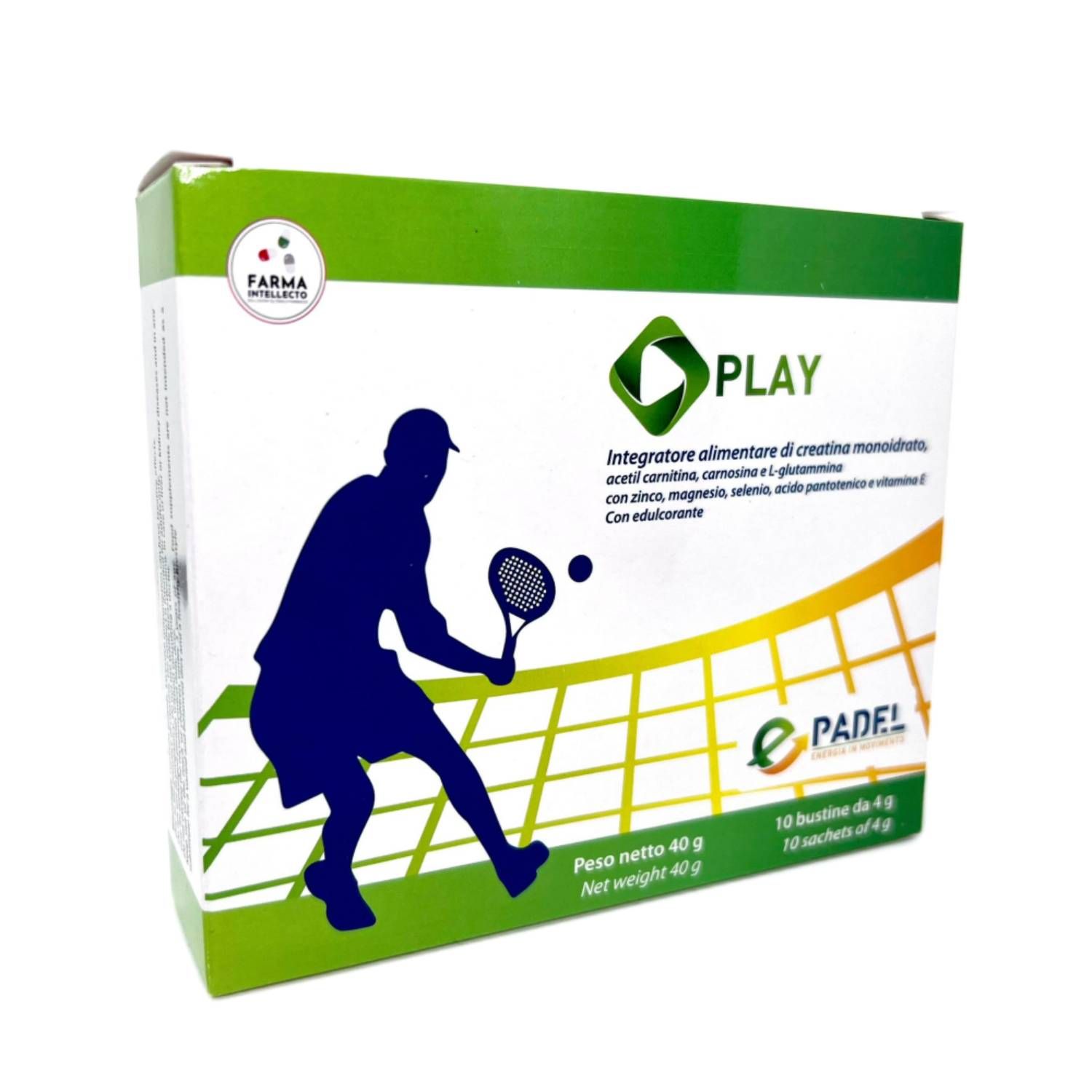 Epadel Play Integratore Per Lo Sport 10 Bustine