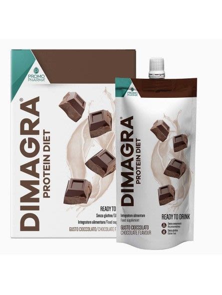 986778355 - Dimagra Protein Diet Cioccolato Integratore Alimentare 7 pouch 220g - 4743256_1.jpg