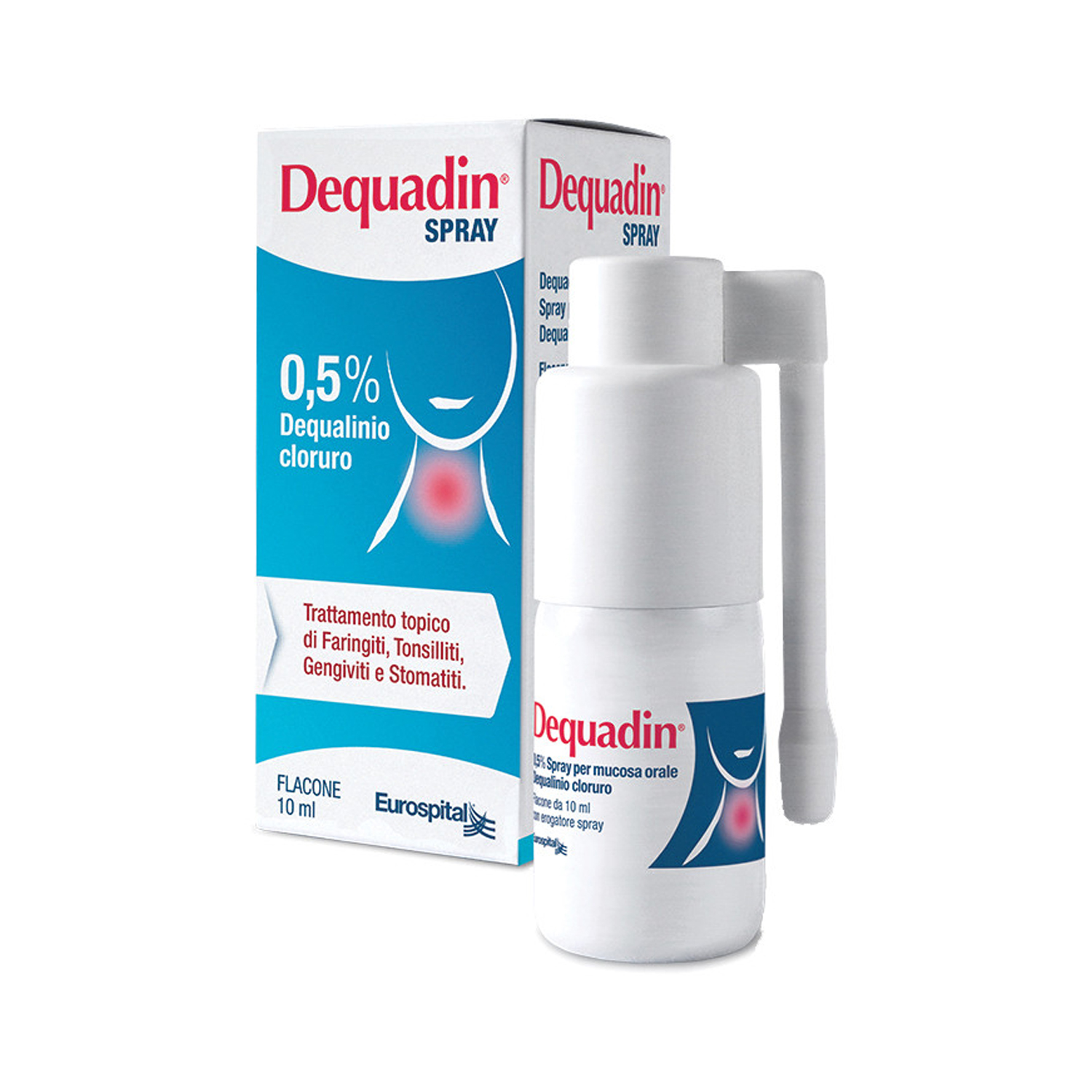 image - 012235038 - Dequadin Spray 0,5% da 10ml è indicato per il trattamento topico di gengiviti, stomatiti, tonsilliti e faringiti. - 7884436_2.jpg