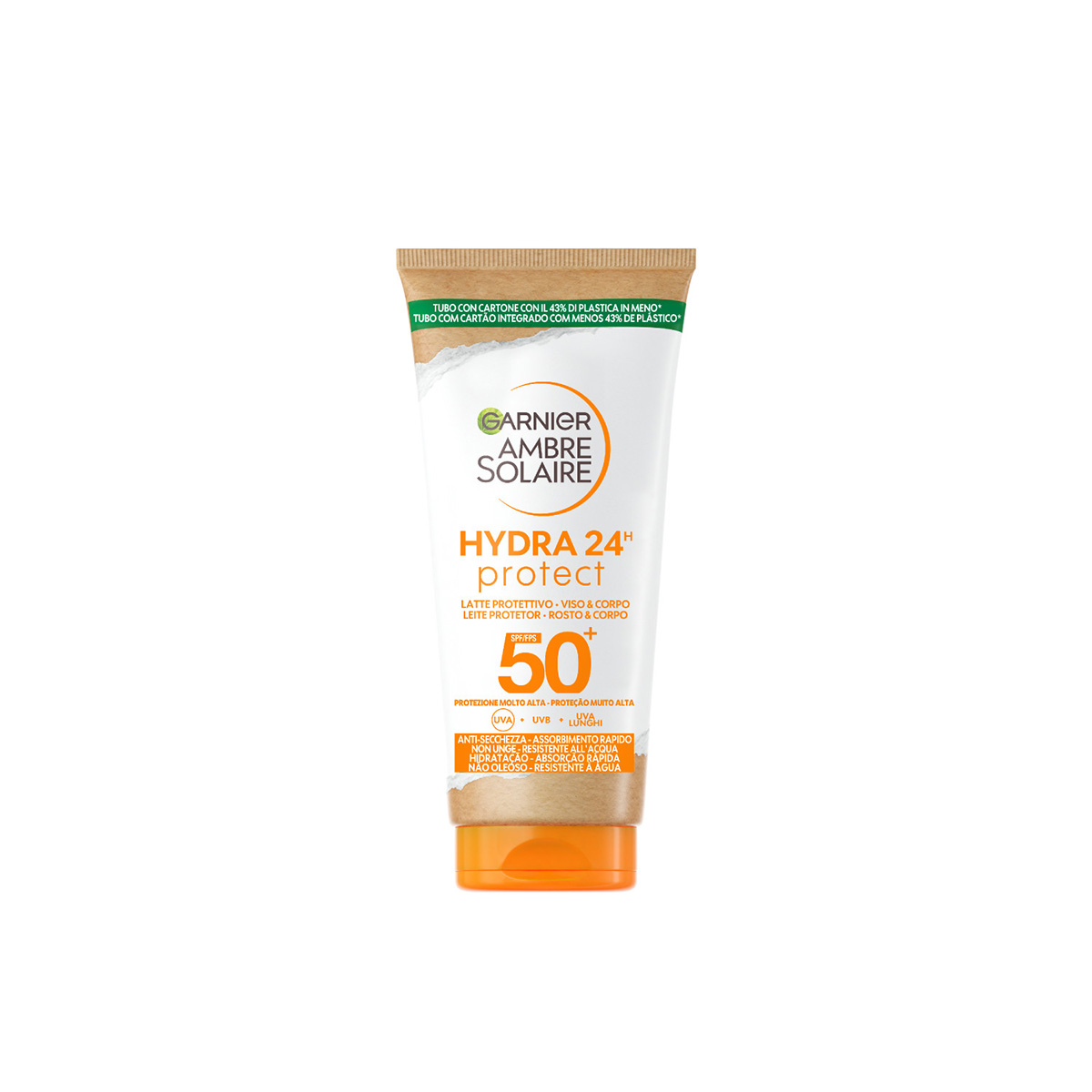 Garnier Ambre Solaire Hydra SPF 50 Latte Viso E Corpo 50ml