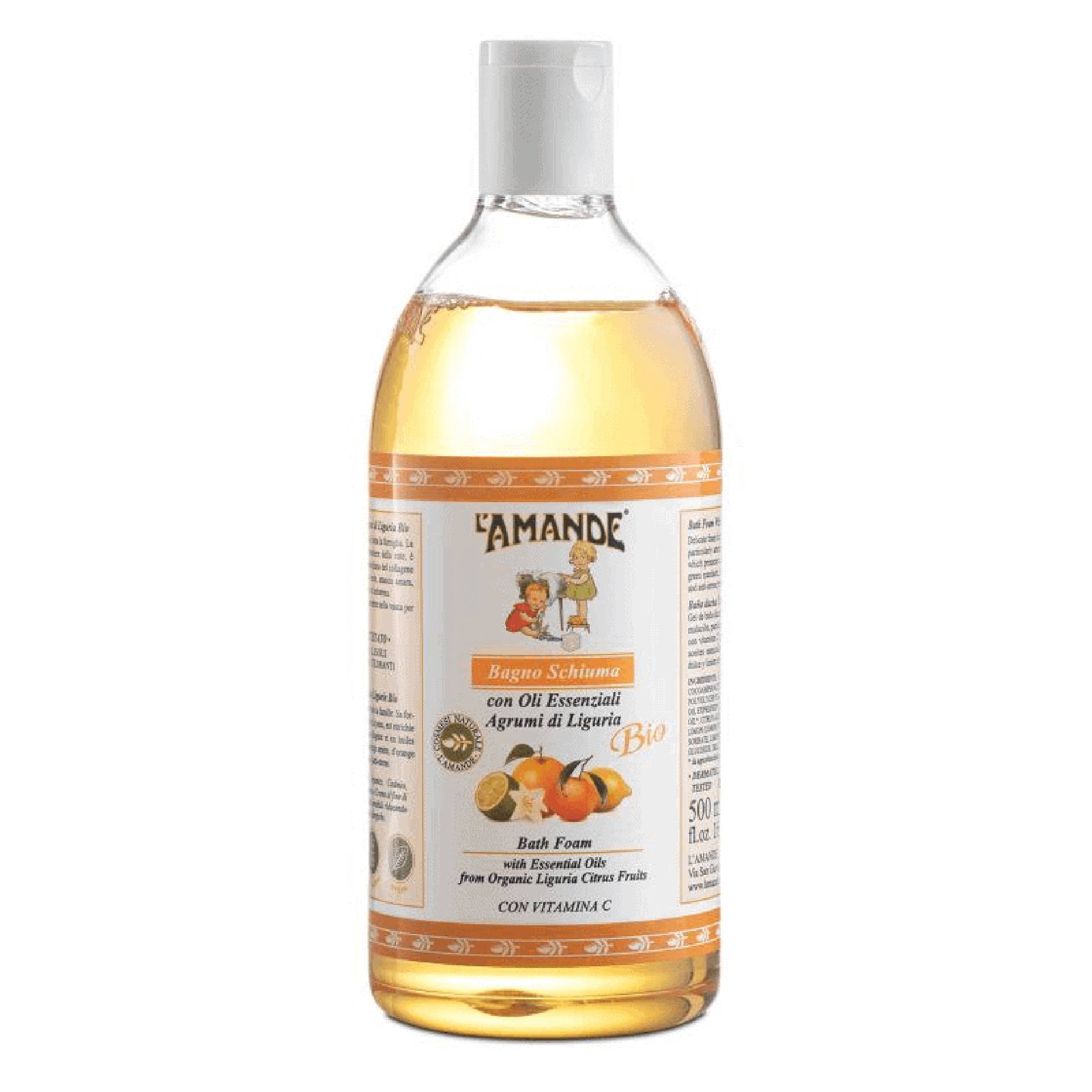 L'amande Bagno Schiuma Agrumi Di Liguria 500ml