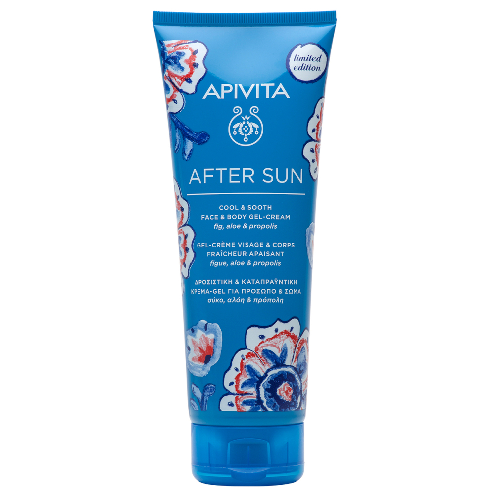 Apivita After Sun Gel crema Doposole Viso E Corpo Fresco E Lenitivo Edizione Limitata 200ml