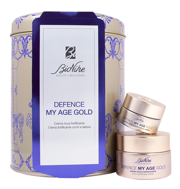 Bionike Defence My Age Gold Kit Crema Ricca + Crema Occhi E Labbra