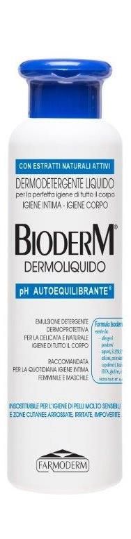 Bioderm Dermoliquido Emulsione Detergente Dermoprotettiva 250ml