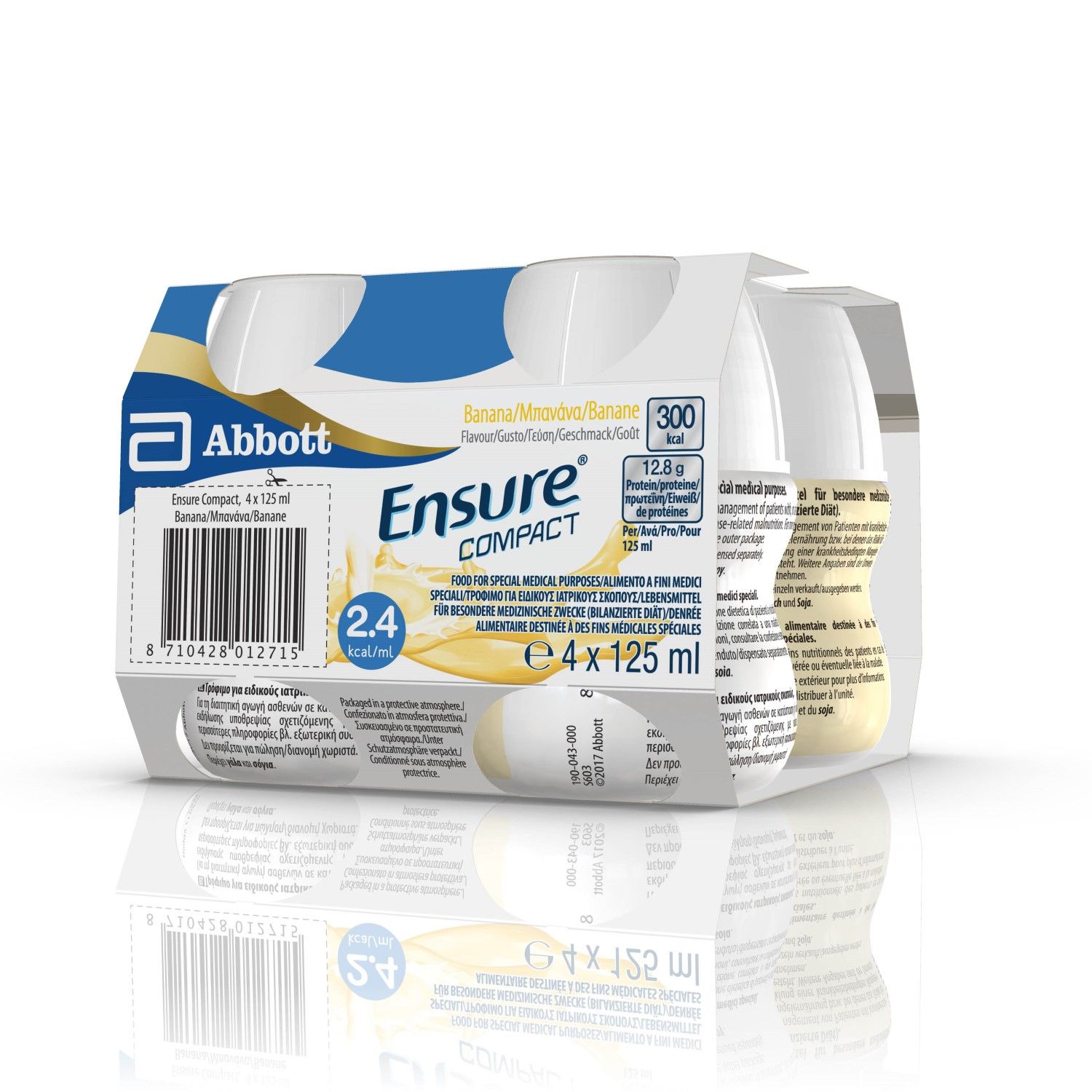 Ensure Compact Gusto Banana 4x125ml