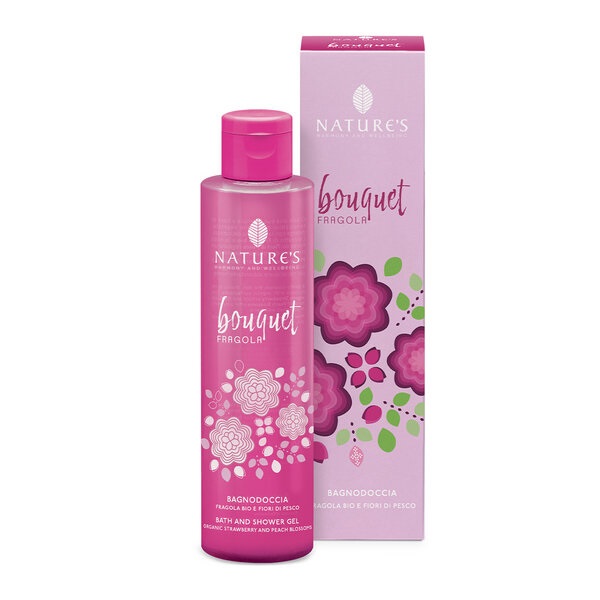 image - 940364995 - NATURE'S BOUQUET FRAGOLA BAGNO DOCCIA 200 ML - 4873588_1.jpg