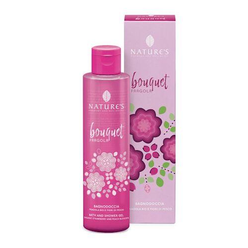 image - 940364995 - NATURE'S BOUQUET FRAGOLA BAGNO DOCCIA 200 ML - 4873588_1.jpg