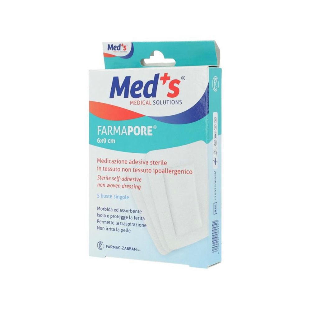 image - 931988380 - Cerotto sterile con tampone di garza centrale e bordi adesivi, ideale per coprire e proteggere ferite di dimensioni 6x9cm. - 0006971_2.jpg
