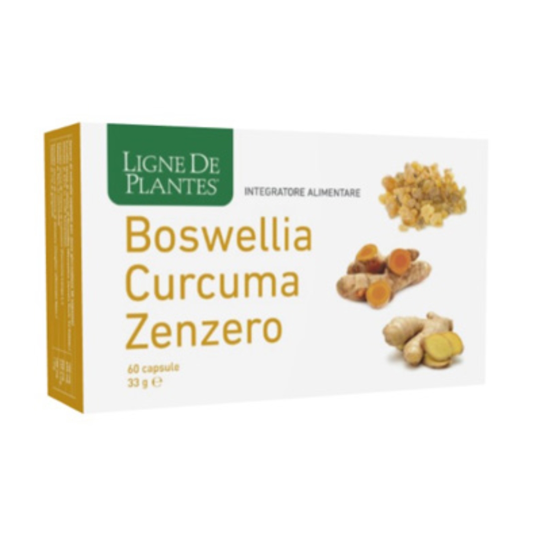 Boswellia Curcuma Zenzero Integratore Per Articolazioni 60 Capsule