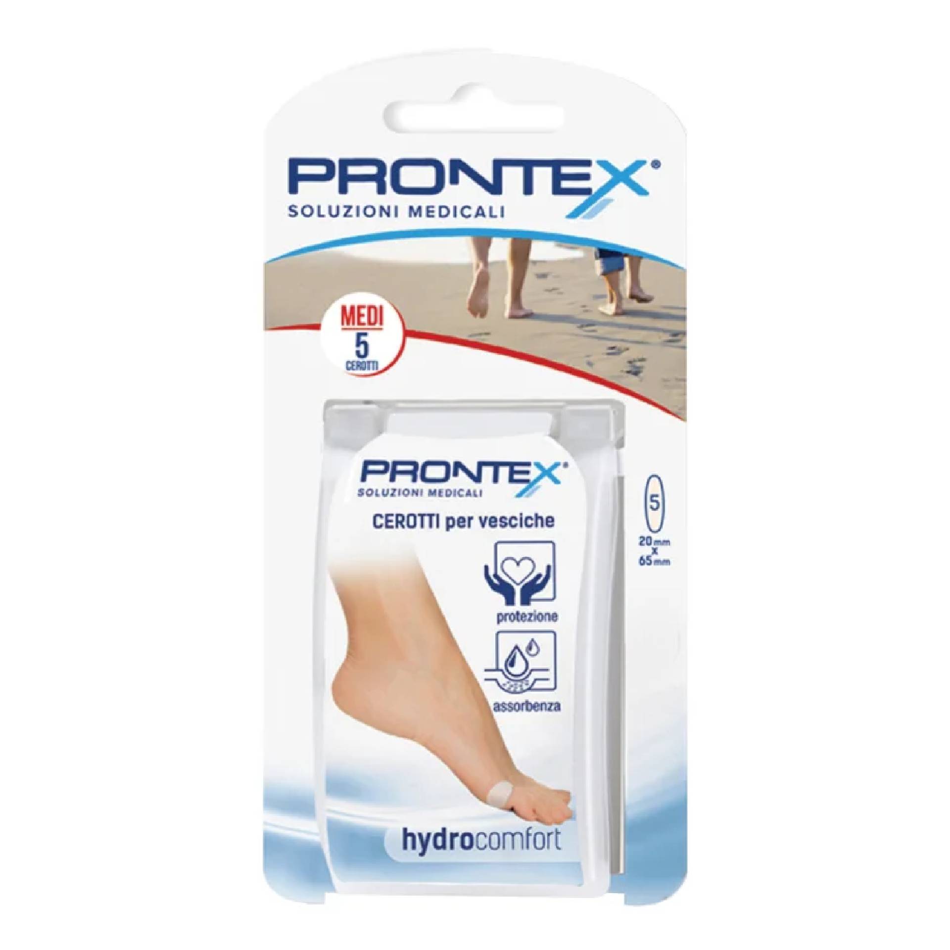 Prontex Hydrocomfort Medicazione In Idrocolloidi Media 5 Pezzi