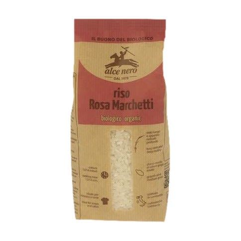 image - 924751744 - Riso Rosa Marchetti biologico da 500g, ideale per minestre, timballi e risotti, con chicchi di dimensioni medie che raddoppiano di volume durante la cottura. - 4868671_2.jpg