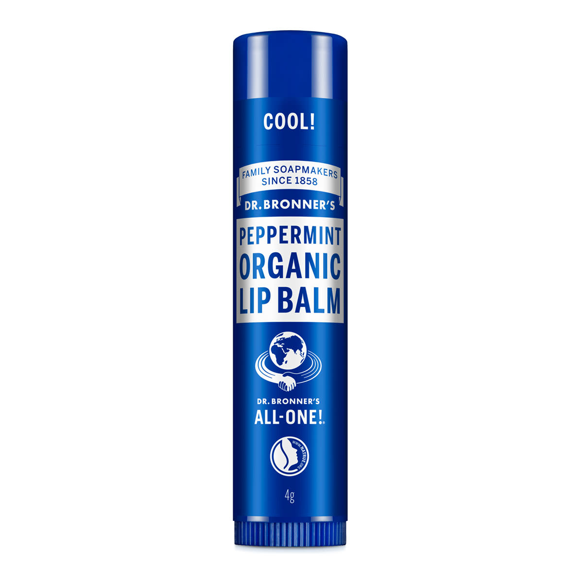 image - 970373080 - DR BRONNER'S ORGANIC LIP BALM PEPPERMINT 4 G - 4760060_1.jpg