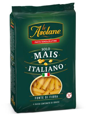 Le Asolane Fonte Fibra Mais Tubetti Pasta Senza Glutine 250g