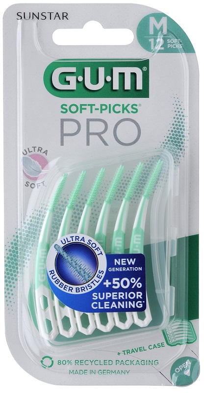 Gum Soft Pick Pro Medium Scovolino 12 Pezzi