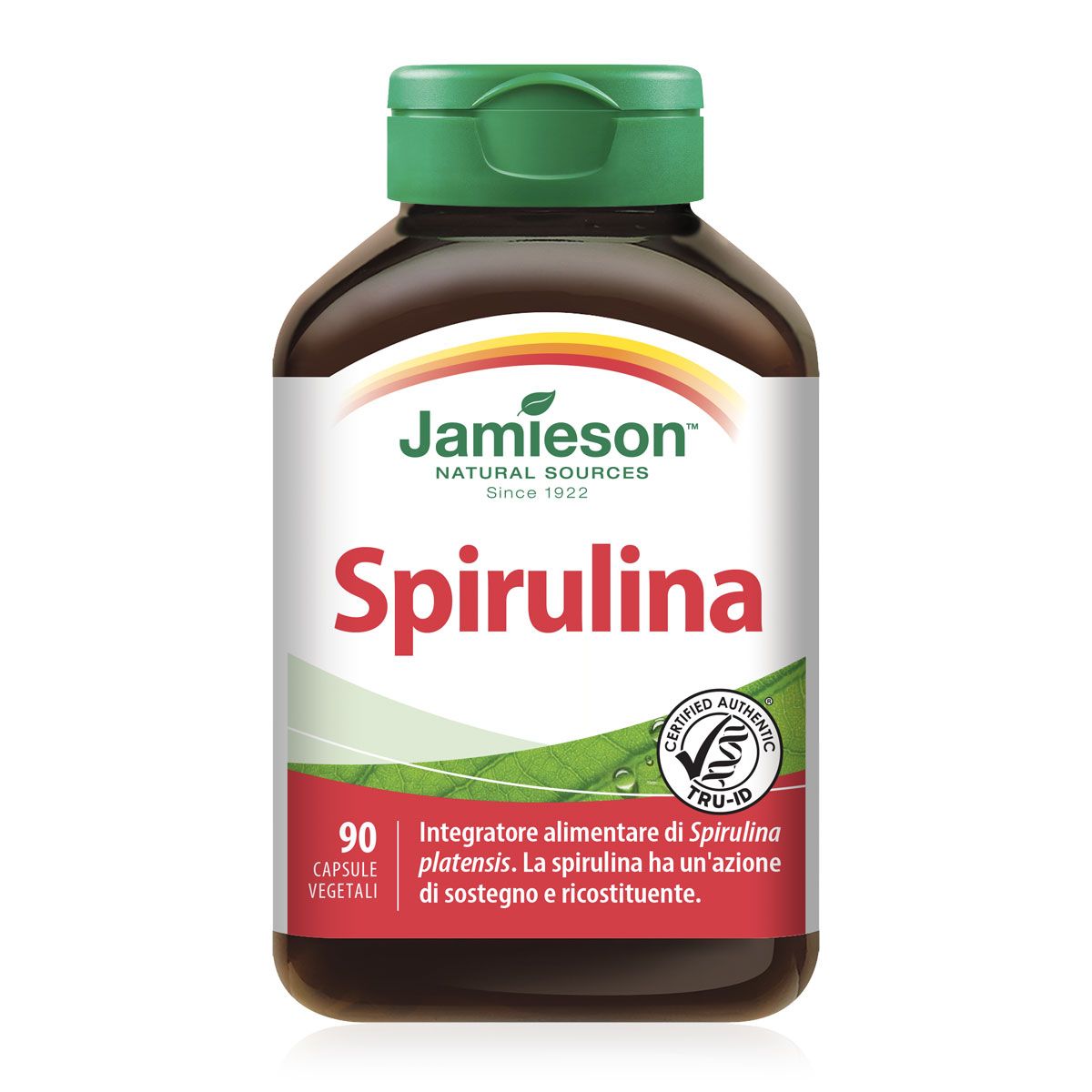 Jamieson Spirulina Integratore 90 Compresse