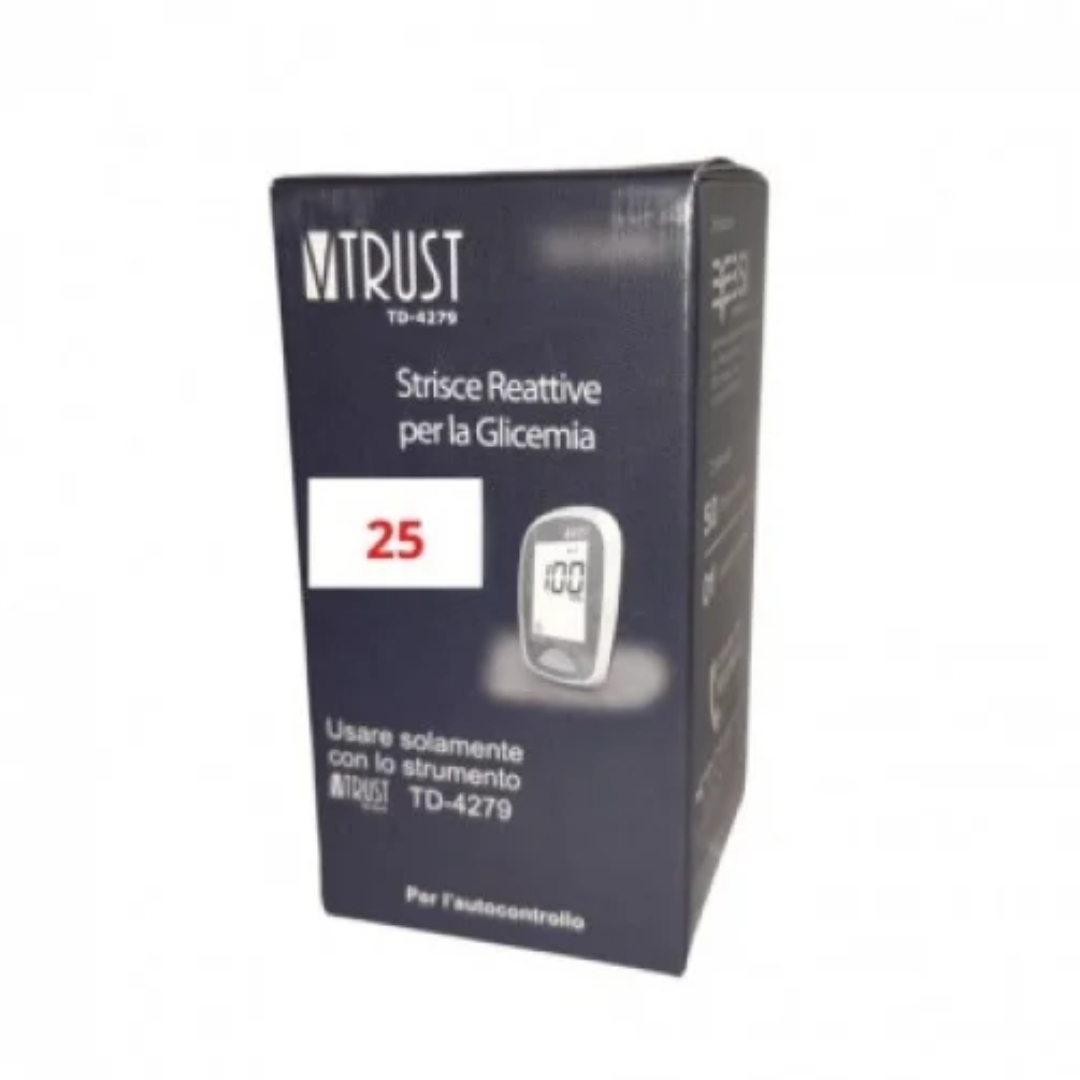 image - 982464834 - STRISCE MISURAZIONE GLICEMIA VTRUST TD-4279 GLUC 25 PEZZI - 4862777_2.jpg