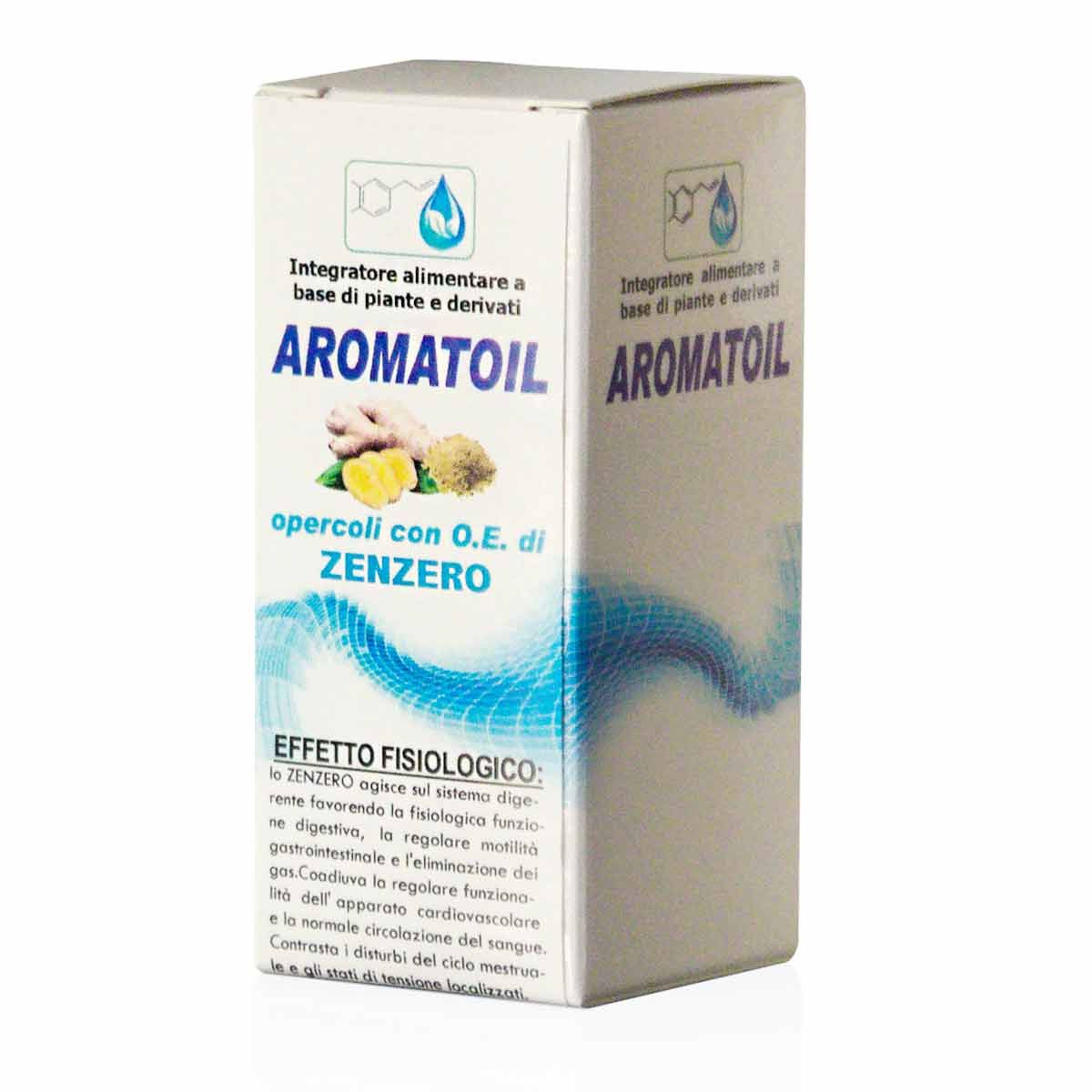 Aromatoil Zenzero Integratore Digestione 50 Opercoli