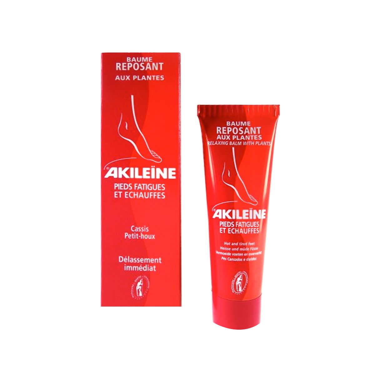 Akileine Rossa Gel Freschezza Viva Antifatica Rilassante Piedi 50ml