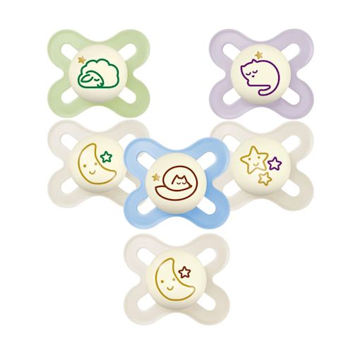 image - 952096877 - Succhietti Mam Original Start Night in silicone per neonati 0-2 mesi, con tettarella ortodontica morbida e sottile. - 4883307_2.jpg