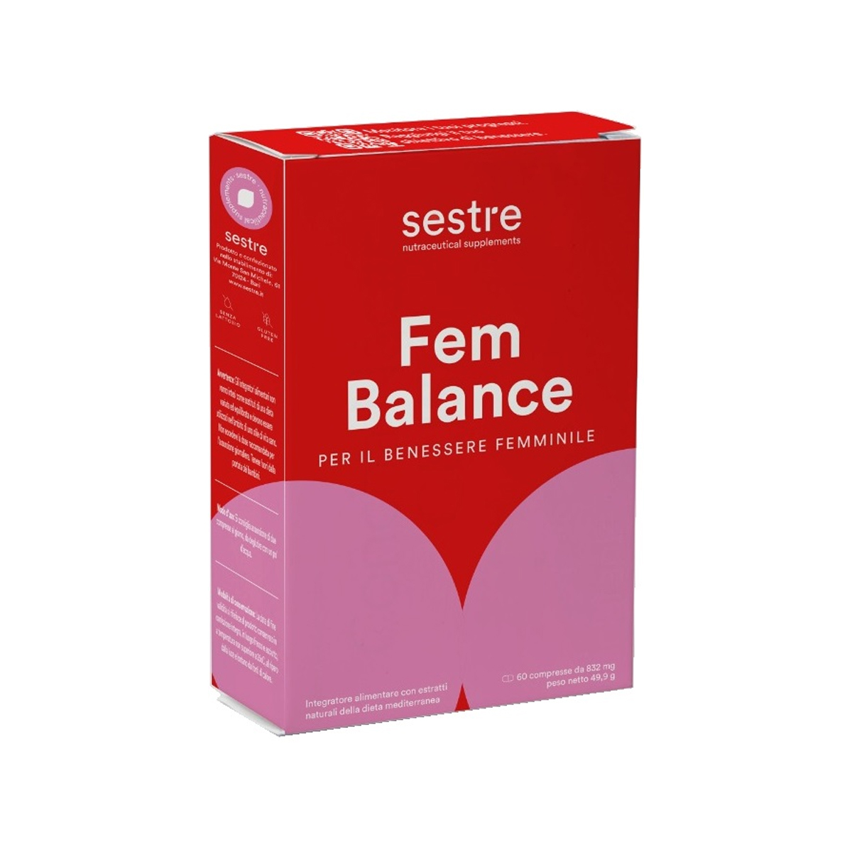 Fem Balance Integratore Benessere Femminile 60 Compresse