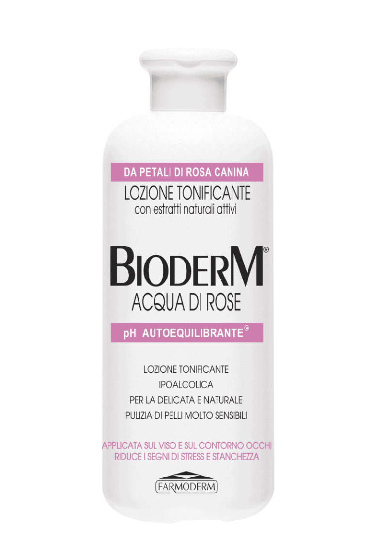 Bioderm Acqua Di Rose Lozione Tonificante Ipoalcoolica 125ml