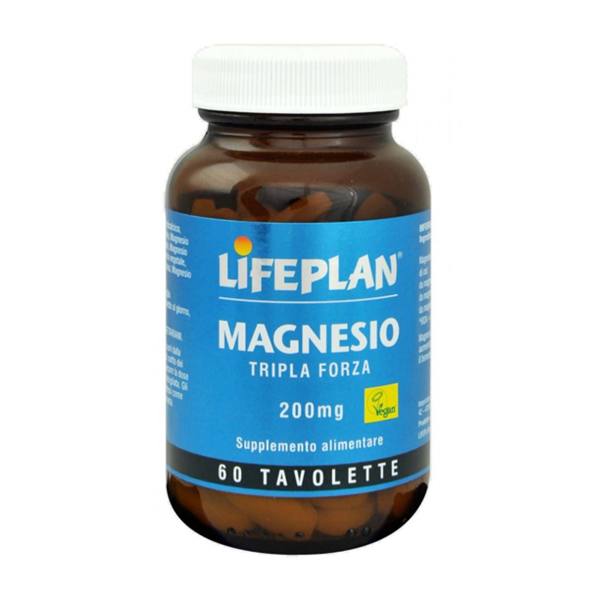 Lifeplan Magnesio Tripla Forza Integratore Stress 60 Tavolette