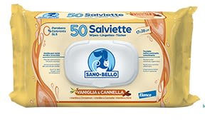 972191605 - SANO E BELLO SALVIETTE DETERGENTI NF ALLA VANIGLIA E CANNELLA 50 PEZZI - 0005522_1.jpg