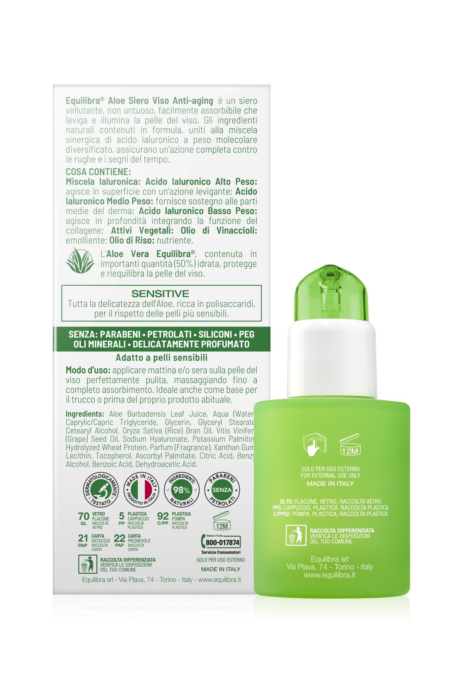 image - 924587684 - Equilibra Aloe Siero Viso Anti-Aging 30ml - 4719445_4.jpg