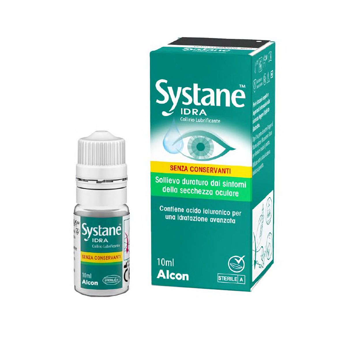 Giuliani Systane Idra Collirio Occhi Secchi Lubrificante 10ml