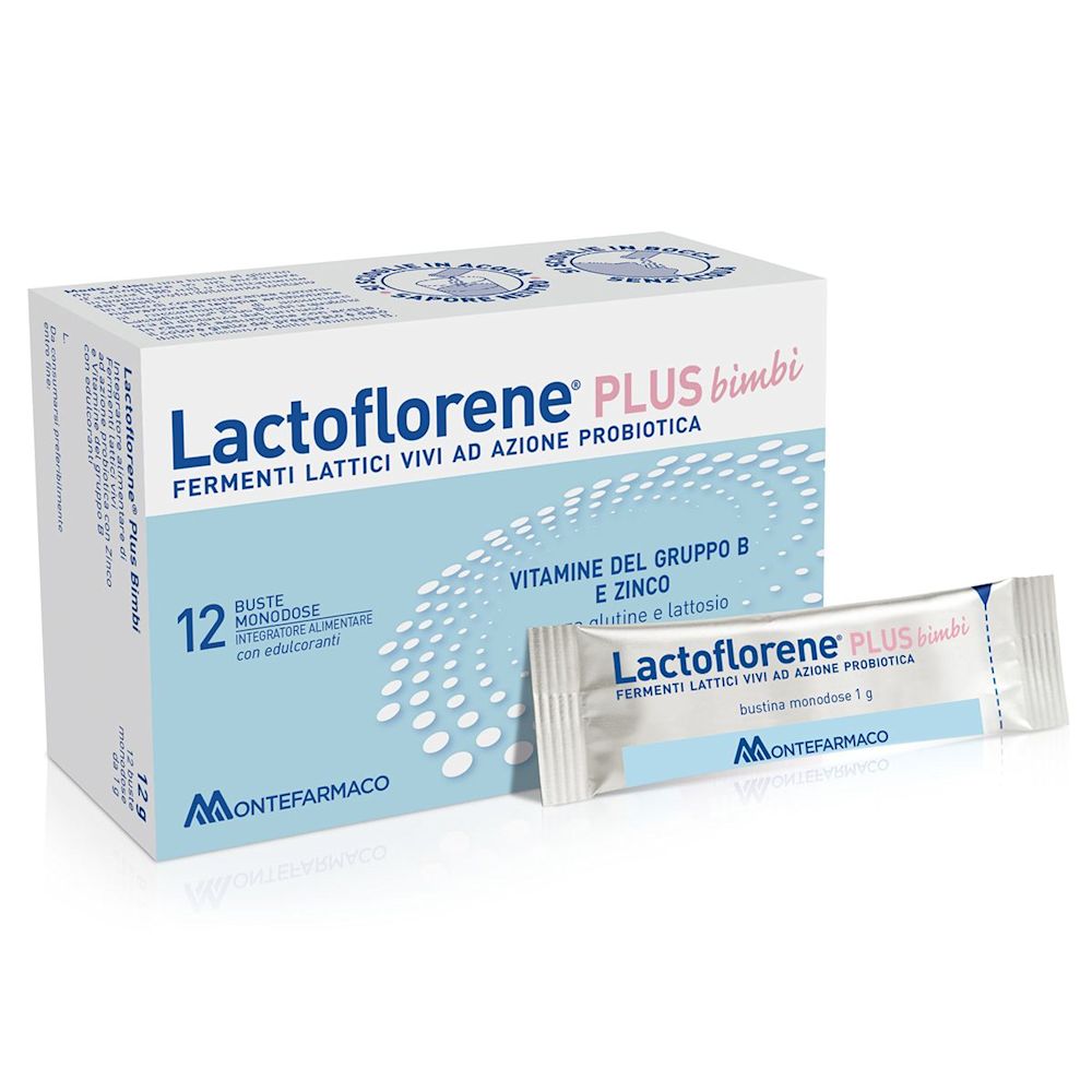 image - 981265438 - Lactoflorene Plus Bimbi Integratore fermenti lattici 12 bustine - 4708731_2.jpg
