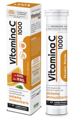 971196858 - Sanavita Vitamina C 1000 Integratore Sistema Immunitario 20 compresse effervescenti - 4728736_2.jpg