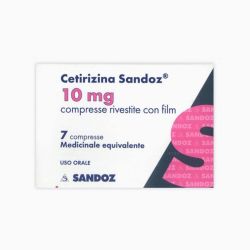 037629019 - Cetirizina Sandoz Antistaminico Sistemico 7 compresse rivestite - 7888001_2.jpg