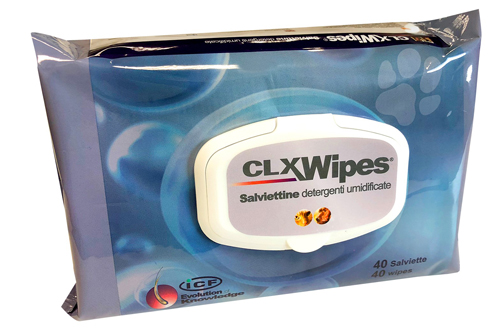 Clx Wipes Salviette Detergenti Umidificate Cani E Gatti 40 Pezzi