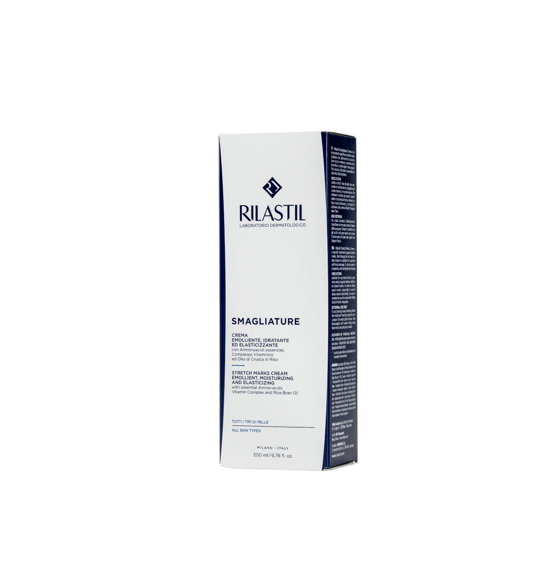 983376359 - RILASTIL SMAGLIATURE CREMA EMOLLIENTE IDRATANTE ED ELASTICIZZANTE 200 ML - 4709081_2.jpg