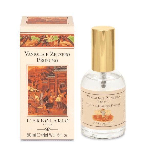 L'erbolario Acqua Profumata Vaniglia E Zenzero Unisex 50ml