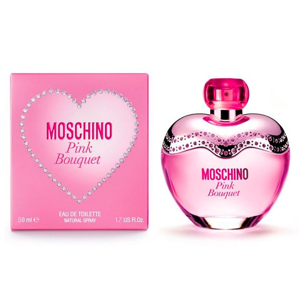 Moschino Pink Bouquet Eau De Toilette Donna 50ml