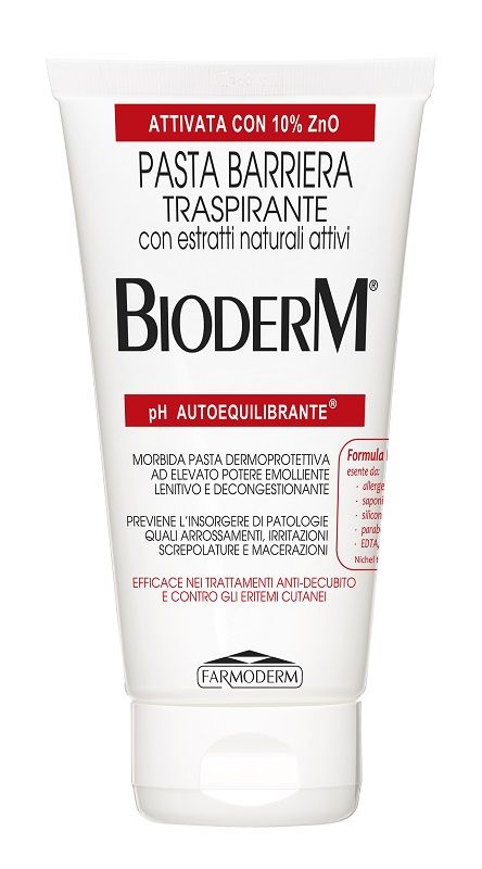 Bioderm Pasta Barriera Traspirante Zinco Ph Autoequilibrante 150ml