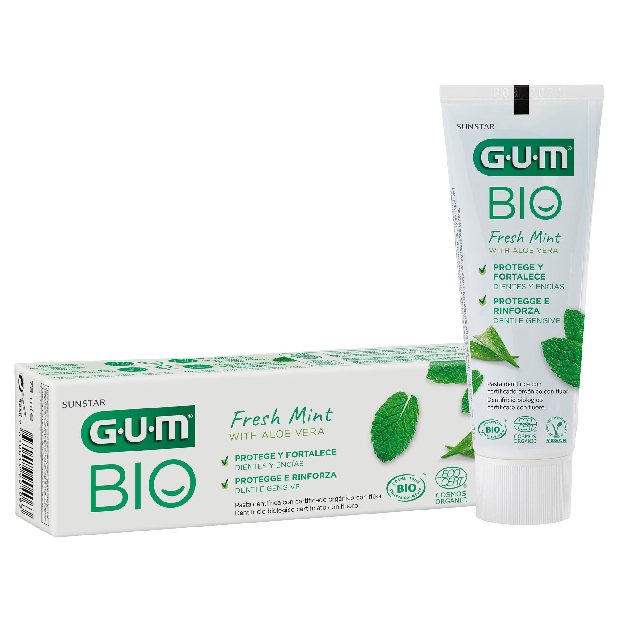 981472602 - Gum Dentifricio Bio Denti e Gengive menta fresca 75ml - 4707689_3.jpg