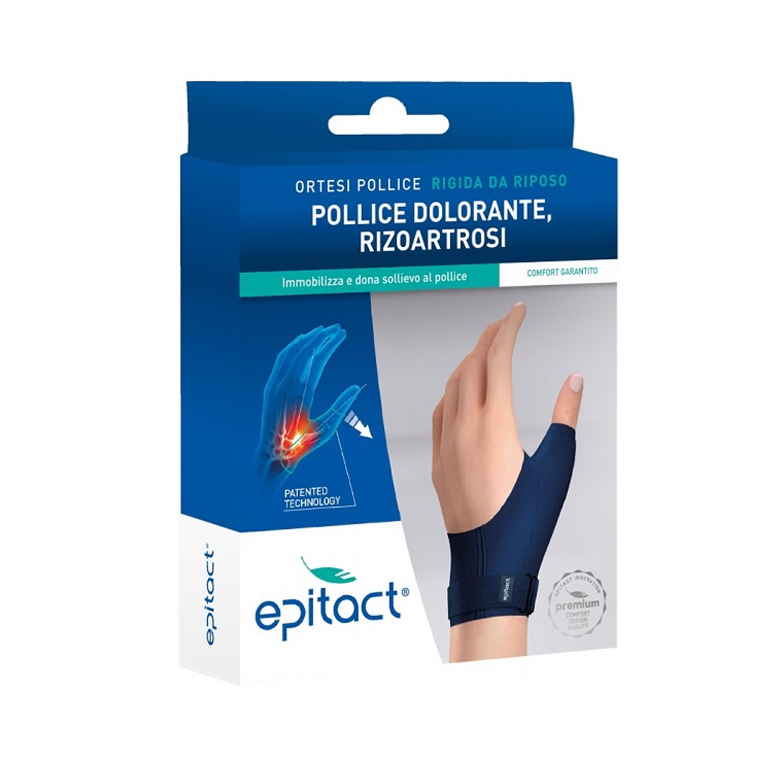 image - 974658460 - Ortesi rigida per il pollice destro che immobilizza l'articolazione in posizione di riposo, alleviando il dolore e limitando l'evoluzione della rizoartrosi. - 4832812_2.jpg