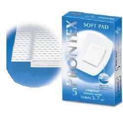 Prontex Garza Soft Pad Compressa 5x7cm 5 Pezzi