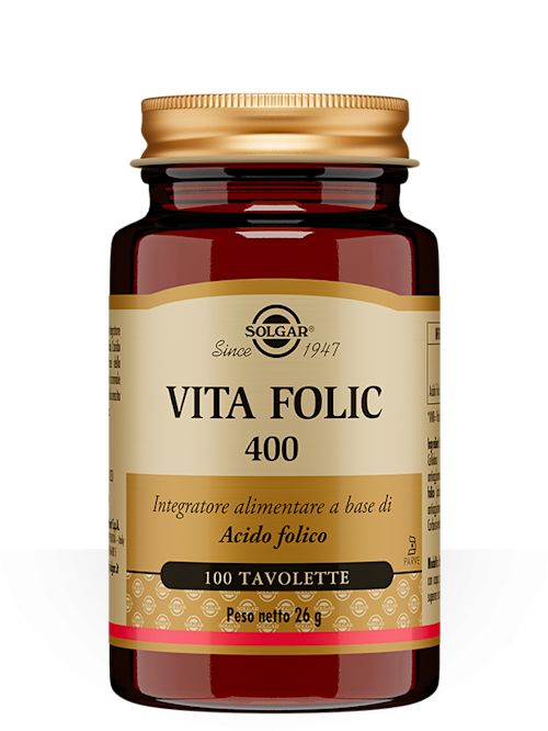 946871252 - Solgar Vita Folic 400 Integratore di acido folico 100 tavolette - 4709097_2.jpg