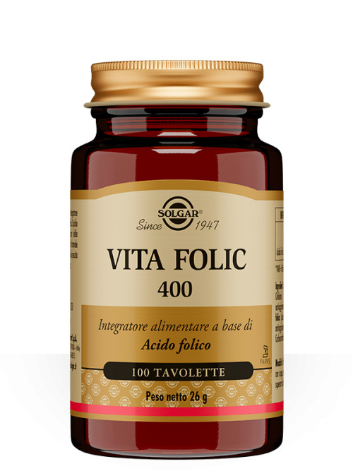 946871252 - Solgar Vita Folic 400 Integratore di acido folico 100 tavolette - 4709097_2.jpg