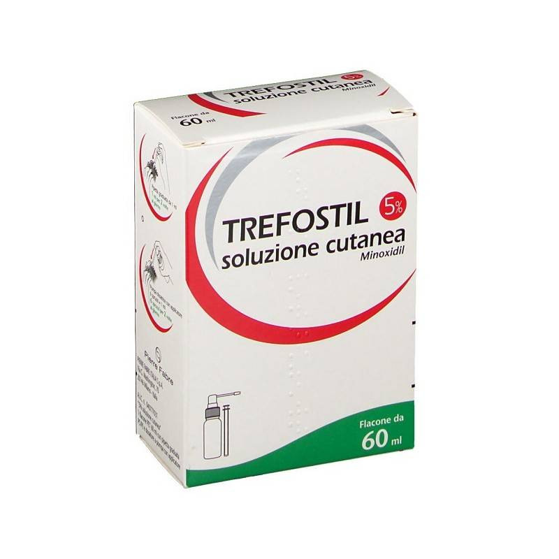 Trefostil 5% Soluzione della pelle Trattamento rinforzante Capelli 60ml