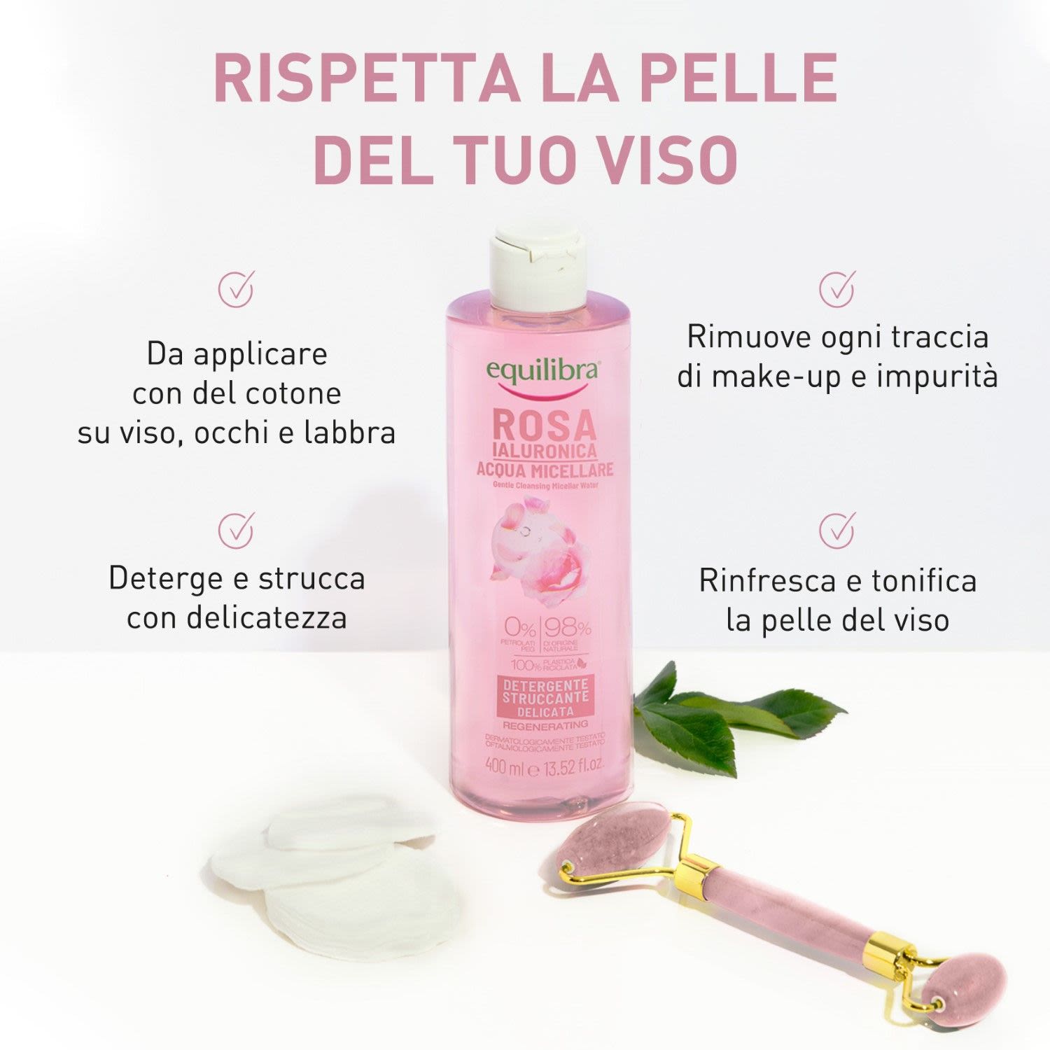 image - 984206298 - Equilibra Rosa Ialuronica Acqua Micellare Struccante 400ml - 4740505_5.jpg