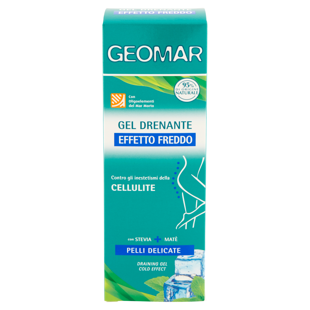 Geomar Gel Drenante Effetto Freddo Anti cellulite 200ml