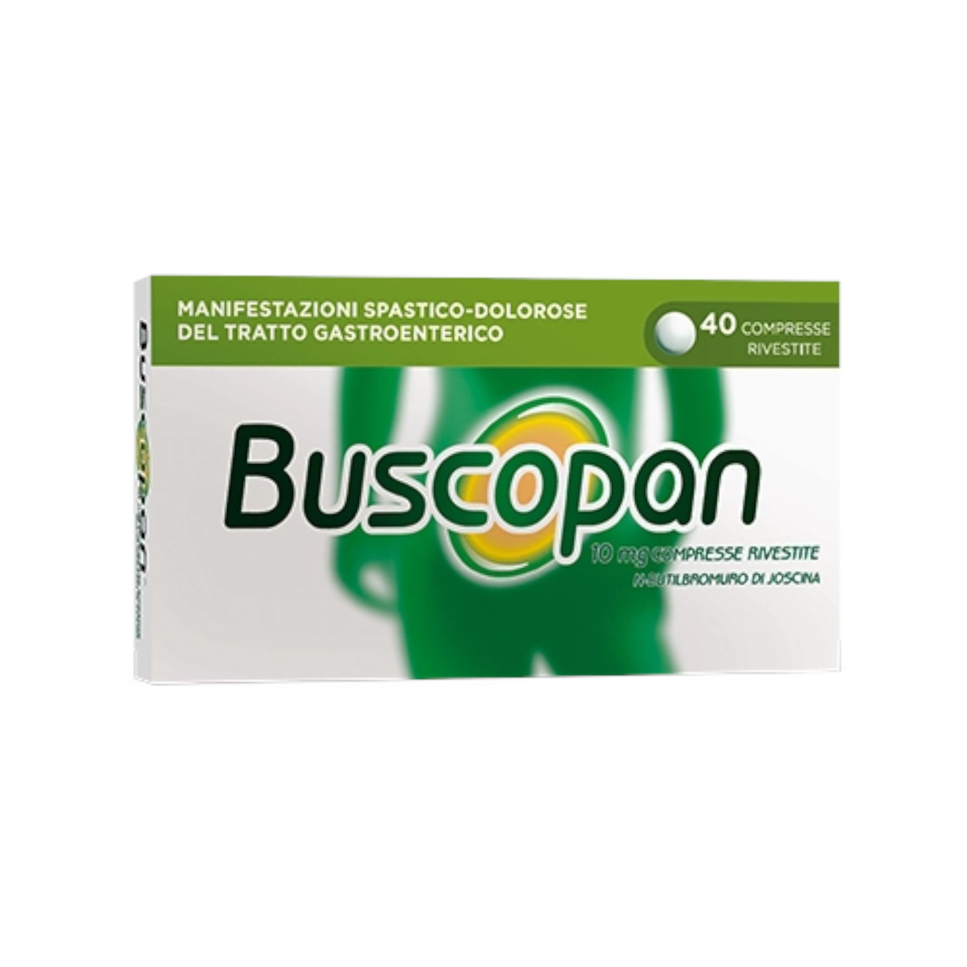Buscopan 10mg Trattamento Del Tratto Gastroenterico 40 Compresse Rivestite