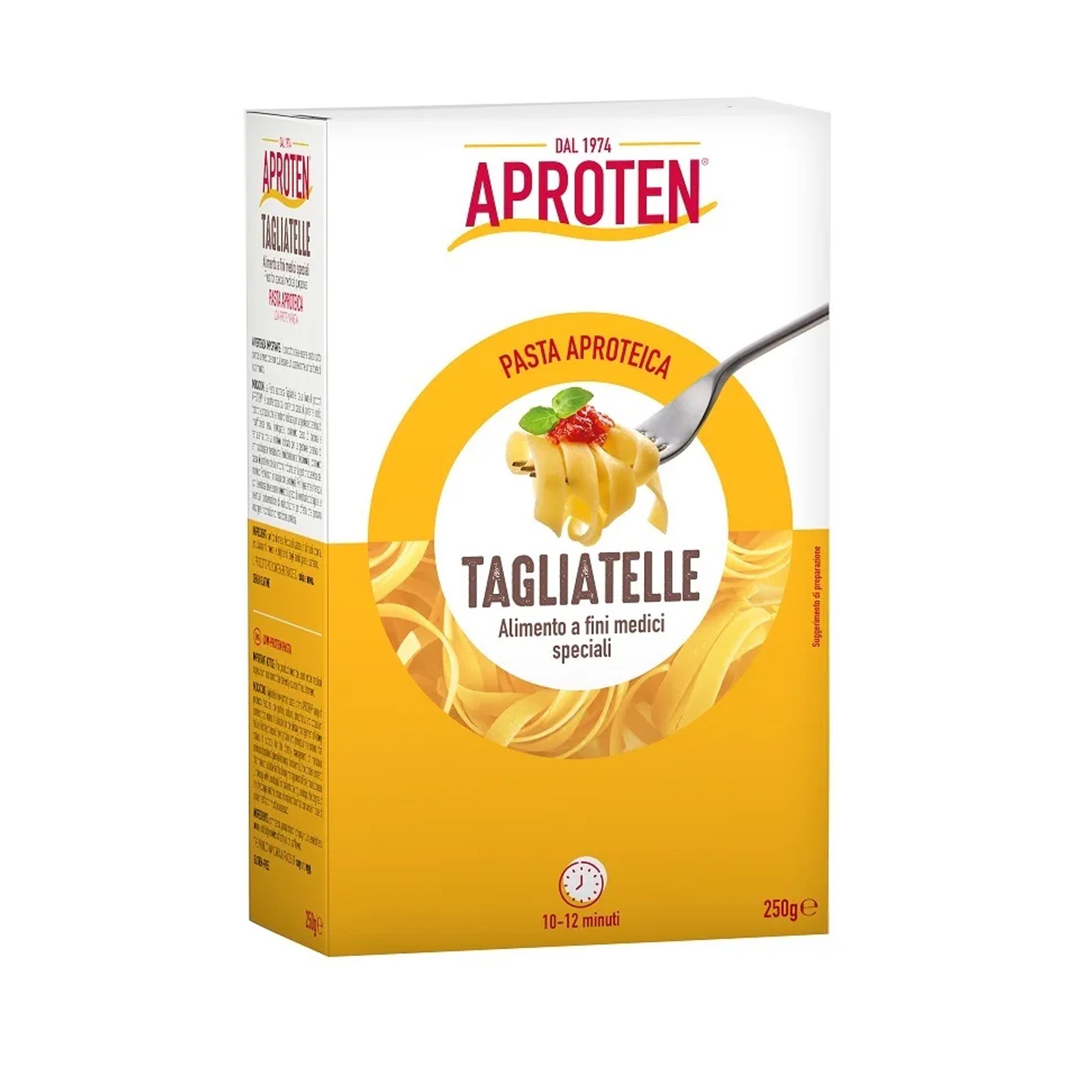 image - 987330901 - Tagliatelle aproteiche da 250g, ideali per chi necessita di una dieta a basso contenuto proteico, sodio, fosforo e potassio. - 4867551_2.jpg
